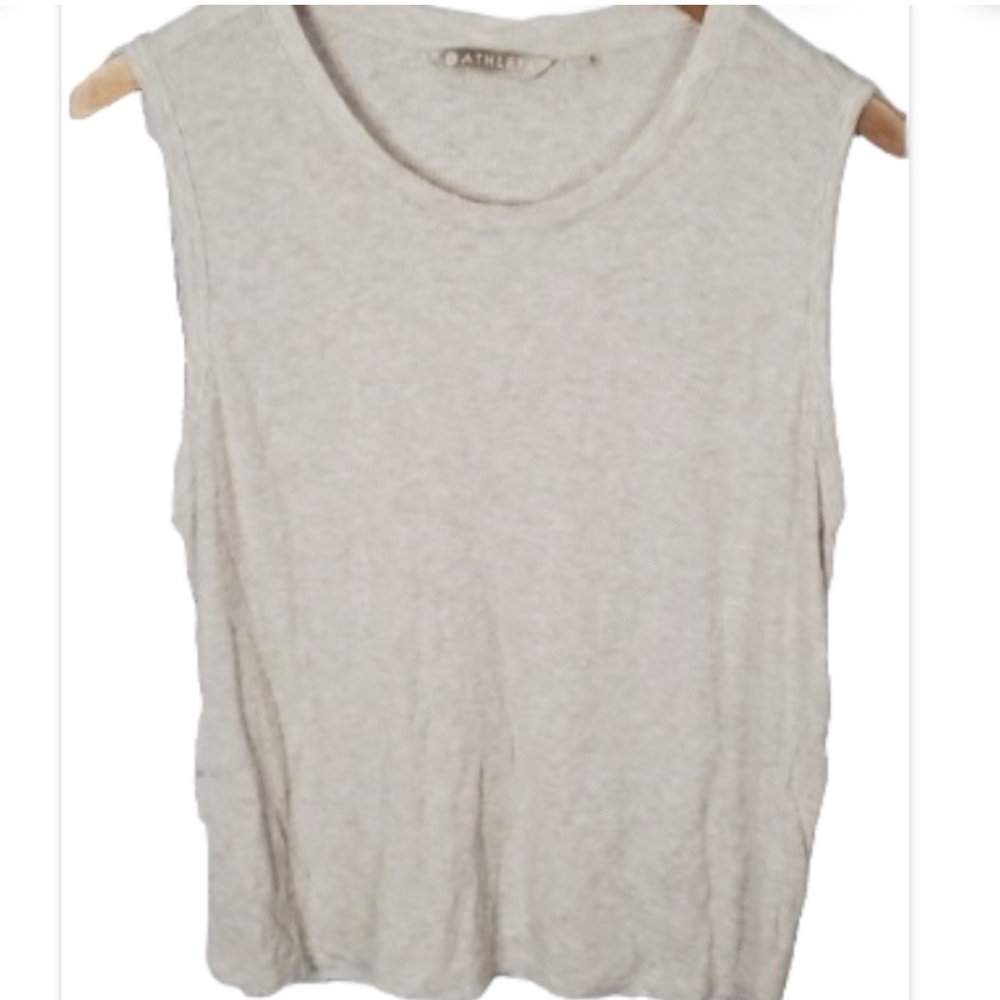 Athleta Cream Tank Top L